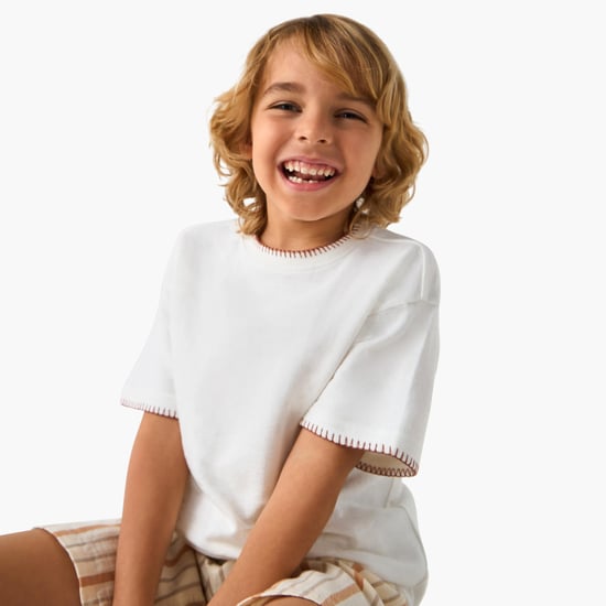 Boys Full Sleves Shirt with Printed Black Trousers - New York