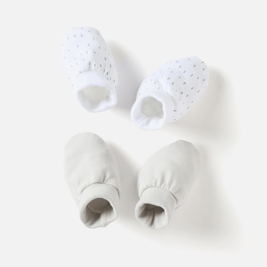 Juniors Assorted Slip-On Booties - Set of 2