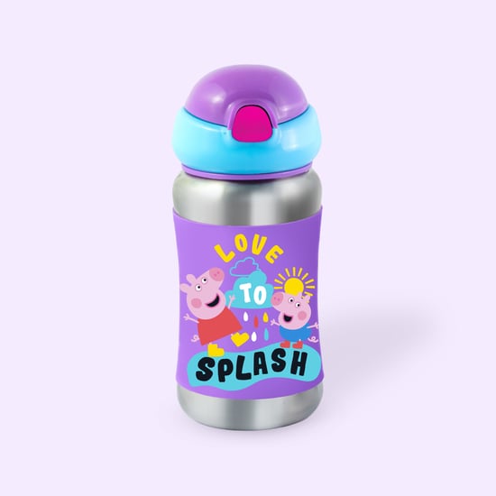 Rabitat Peppa Pig Steelplay Bottle - Rainy Day - 350 ml