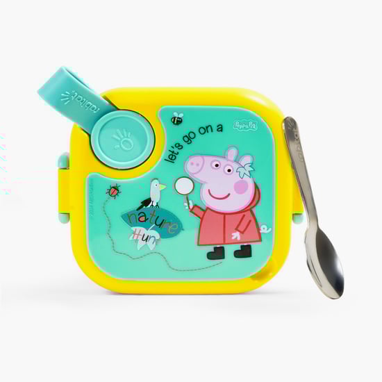 Rabitat Peppa Pig Lunchmate Mini Lunch Box - Go Green