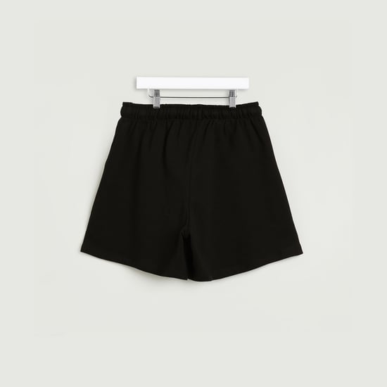 Juniors Hello Kitty Foil Print Shorts