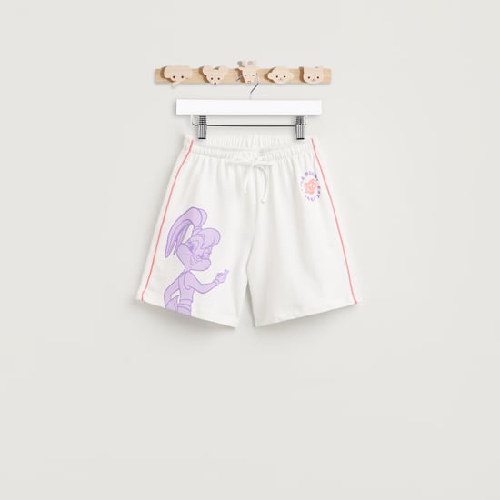 Juniors Looney Tunes Printed Shorts