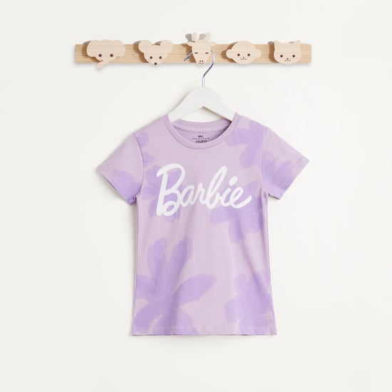 Juniors Barbie Print T-shirt