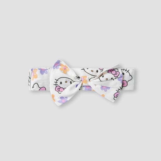 Juniors Hello Kitty Print Dress with Headband