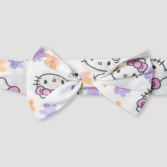 Juniors Hello Kitty Print Dress with Headband