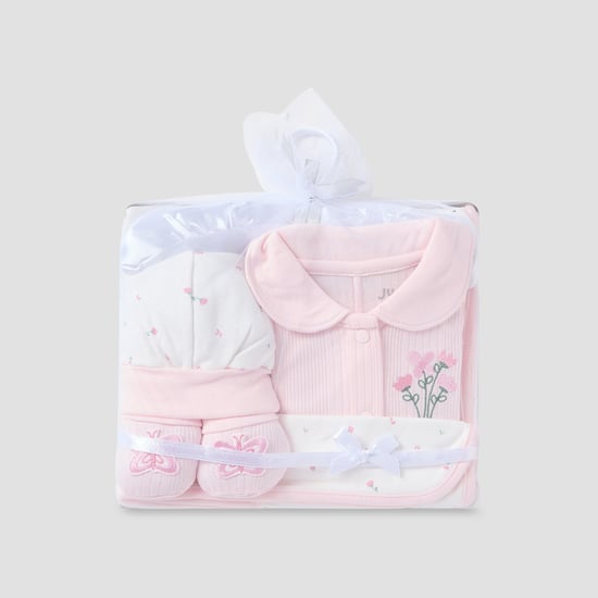 Juniors 4-Piece Printed Clothing Gift Set