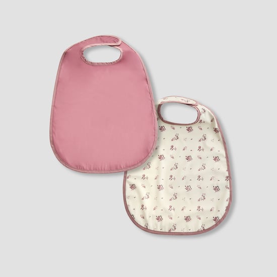 Juniors Assorted Bib with Button Closure - Set of 2