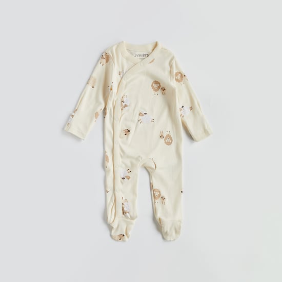 Juniors 8-Piece All-Over Animal Print Clothing Set