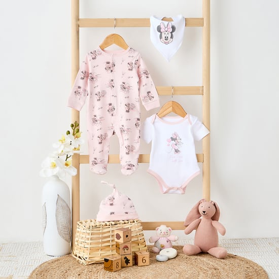 4-Piece Minnie Mouse Print Clothing Gift Set