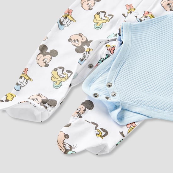 4-Piece Mickey and Friends Print Clothing Gift Set