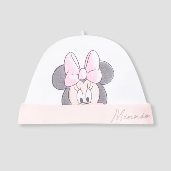 Minnie Mouse Print Beanie
