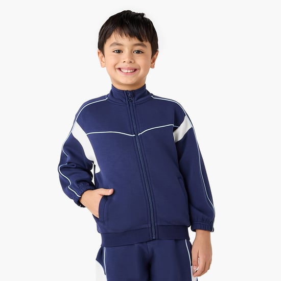 Juniors Panelled Sweatshirt and Joggers Set