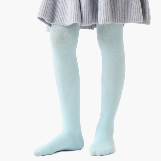 Juniors Girls Star Sequinned Sweater with Skirt and Stockings Set