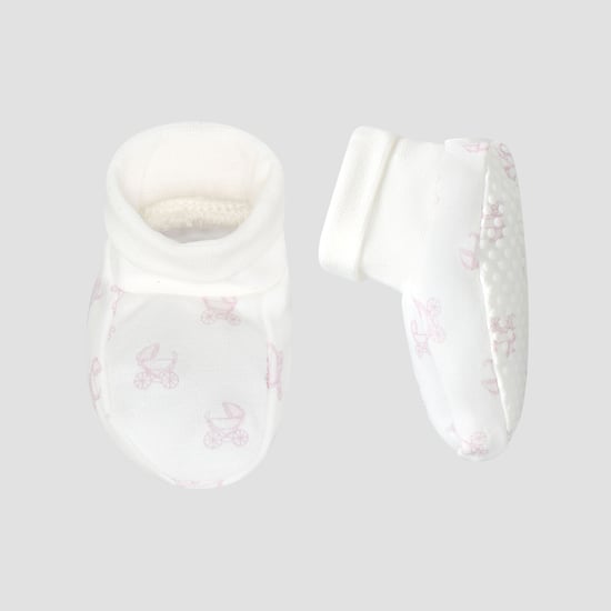 Giggles Printed Booties