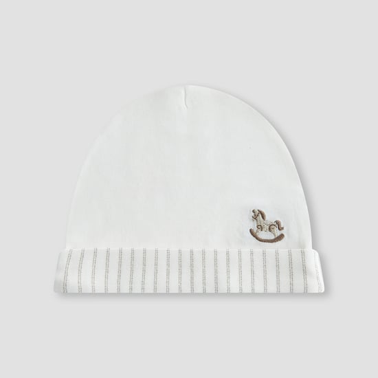 Giggles Rocking Horse Embroidered Beanie