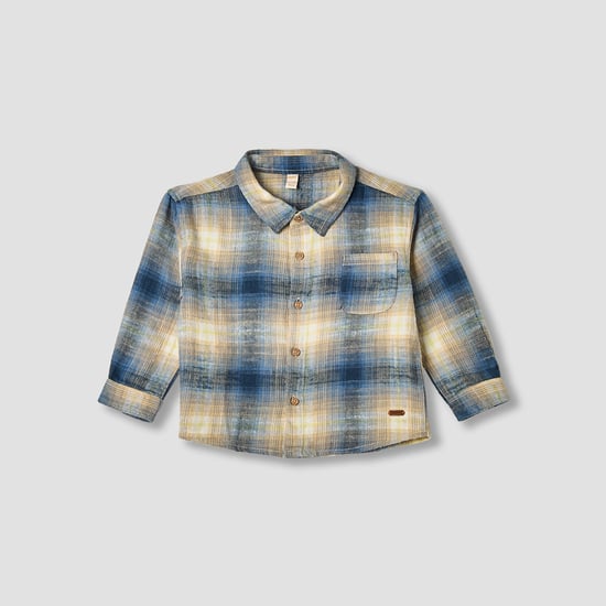Giggles Checked Shirt with Long Sleeves