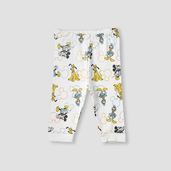 Juniors Mickey and Friends Print T-shirt and Pyjama Set