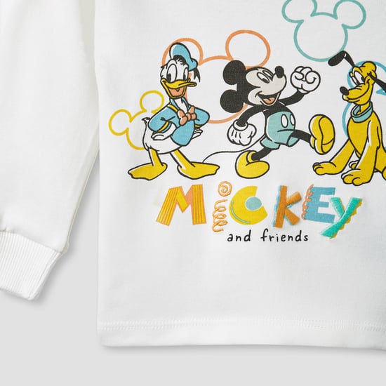 Juniors Mickey and Friends Print T-shirt and Pyjama Set
