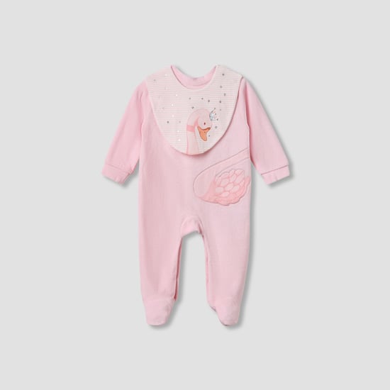Juniors Printed Velour Sleepsuit