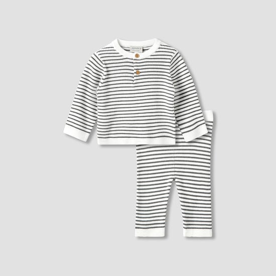 Juniors Striped T-shirt and Pyjama Set