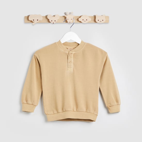 Juniors Solid Sweatshirt