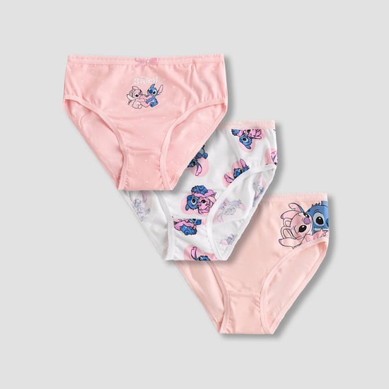 Juniors Stitch Print Panties - Set of 3