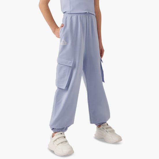 Kappa Solid Cargo Joggers with Pockets