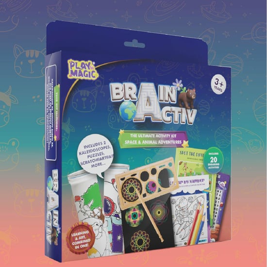 Playmagic BrainActiv Ultimate Activity Kit - Space & Animal Adventure