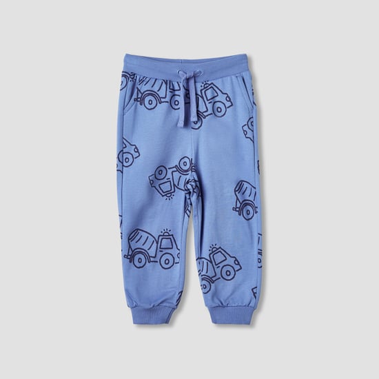 Juniors Truck Print Joggers with Pockets