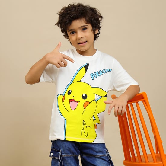 Kidsville Pokemon Print T-shirt