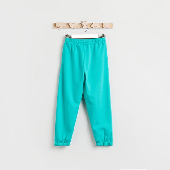 Juniors Butterfly Print Joggers with Pockets
