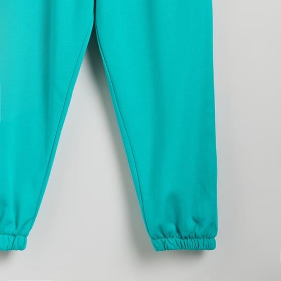 Juniors Butterfly Print Joggers with Pockets