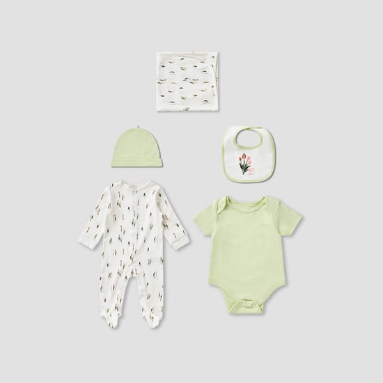 Juniors 5-Piece Floral Print Clothing Gift Set