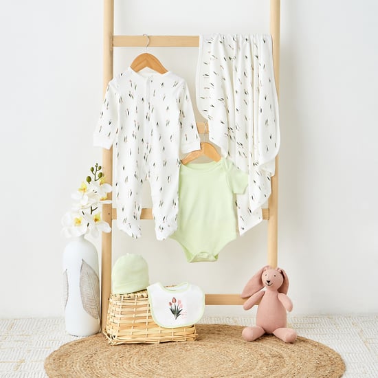 Juniors 5-Piece Floral Print Clothing Gift Set