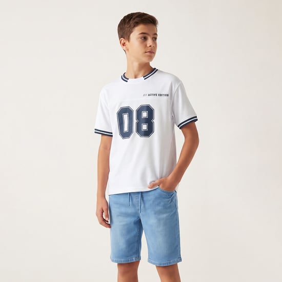 Juniors Varsity Print T-shirt