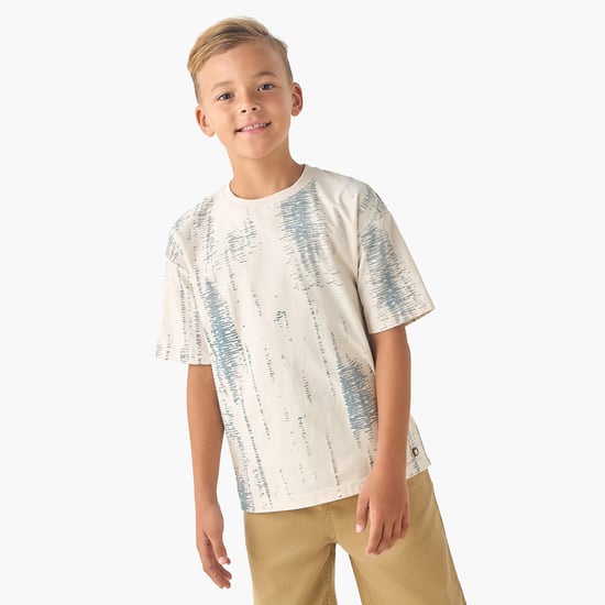 Juniors Patterned T-shirt