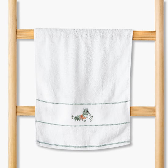 Juniors Embroidered Bath Towel - 76x38cm