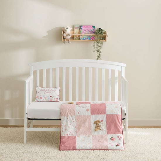 Juniors 2-Piece Bunny Applique Comforter Set - 83x106 cm