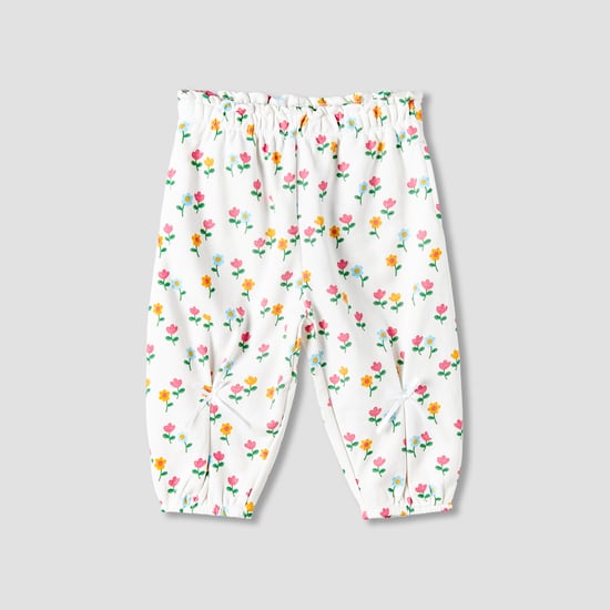 Juniors Floral Print Joggers