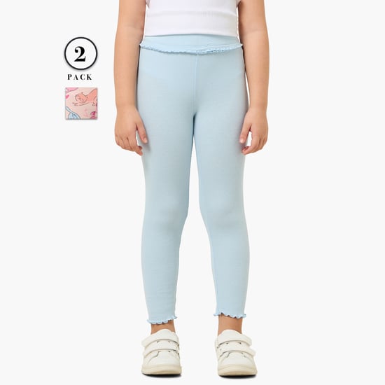 Juniors Assorted Leggings - Set of 2