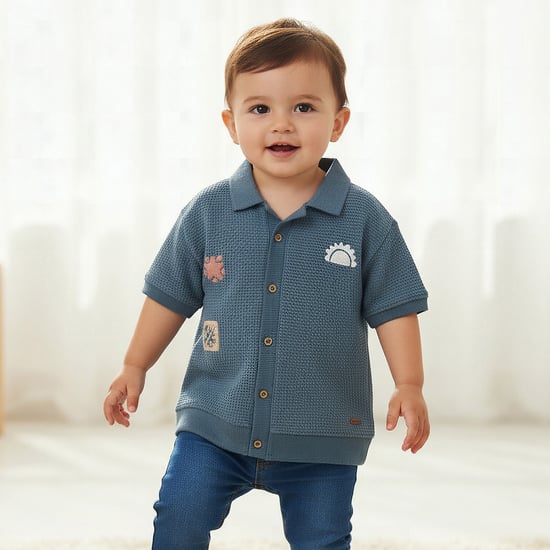 Giggles Embroidered Shirt