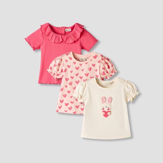 Juniors Assorted T-shirt - Set of 3