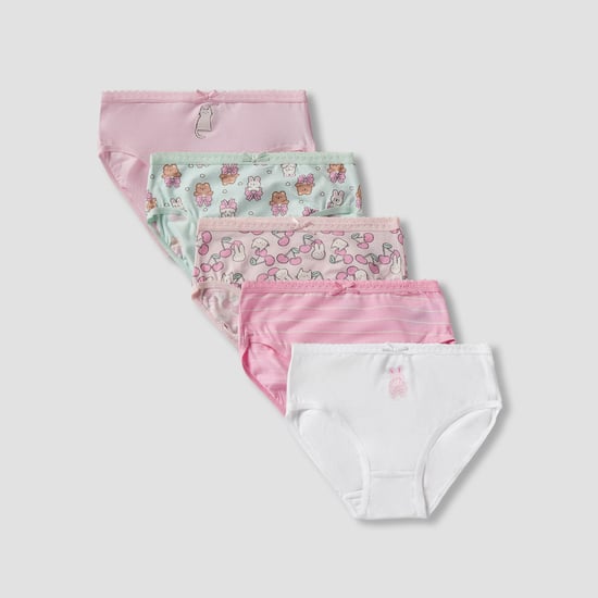 Juniors Assorted Panties - Set of 5