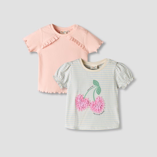 Juniors Assorted T-shirt - Set of 2