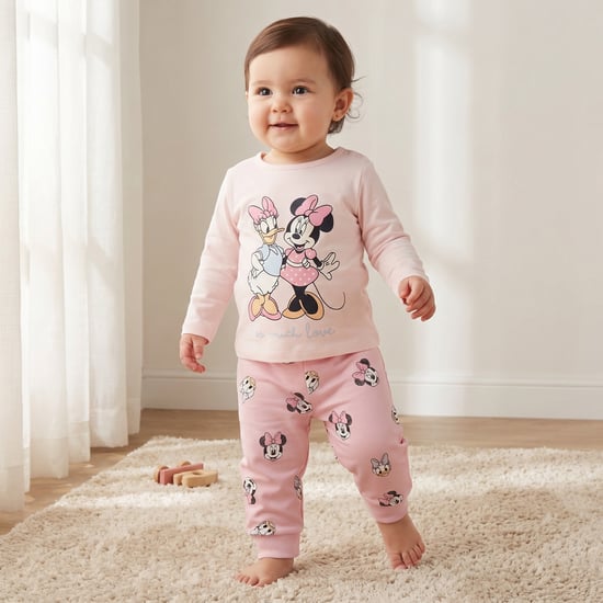 Juniors Minnie & Daisy T-shirt and Pyjama Set