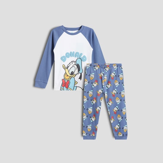 Juniors Donald Duck T-shirt with Pyjamas Set
