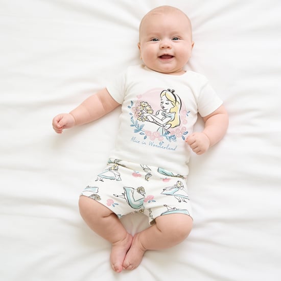 Juniors Alice in the Wonderland T-shirt and Shorts Set