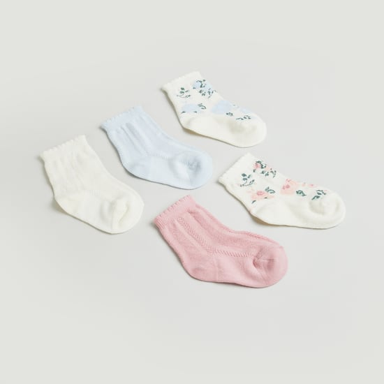 Juniors Assorted Ankle Length Socks - Pack of 5