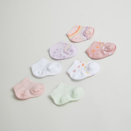 Juniors Assorted Ankle Length Socks - Pack of 7