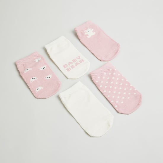 Juniors Assorted No Show Socks - Pack of 5
